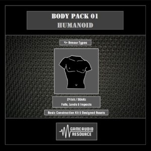 SFX Library – Body Pack 01: Humanoid – Game Audio Resource