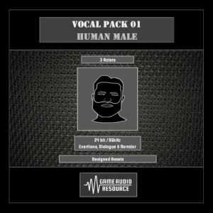 SFX Library – Vocal Pack 01: Human Male – Game Audio Resource