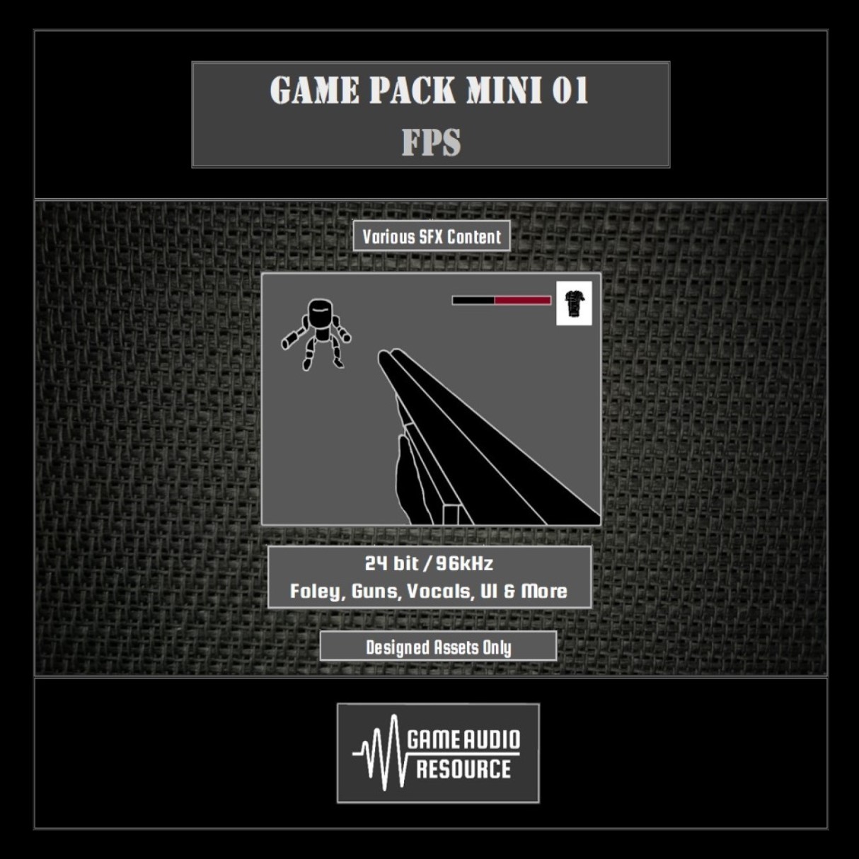 SFX Library – Game Mini Pack 01: FPS – Game Audio Resource